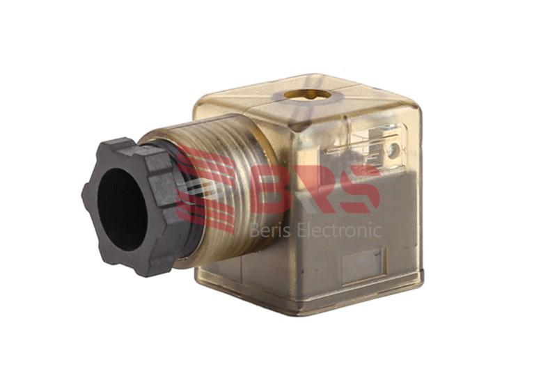 BJ-0200 FORM A IP67 Water Proof Type Solenoid Connector