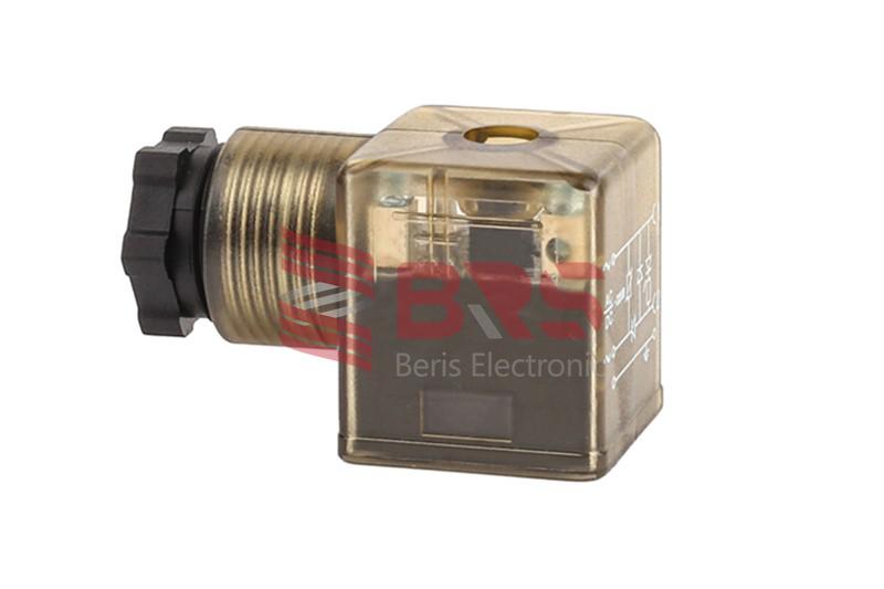 BJ-0200 FORM A IP67 Water Proof Type Solenoid Connector